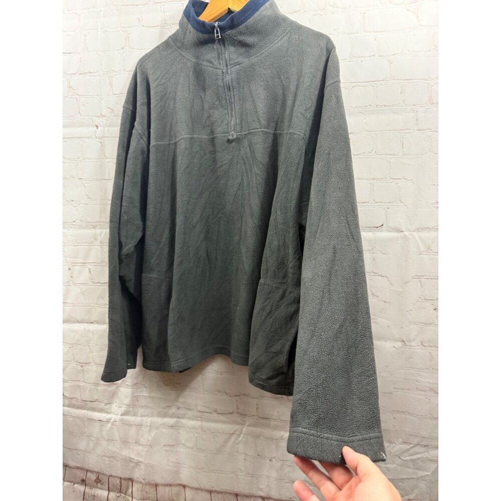 Roundy Ridge Clothing Fleece Pullover Men’s Size XL  Gray/Blue Vintage (READ)